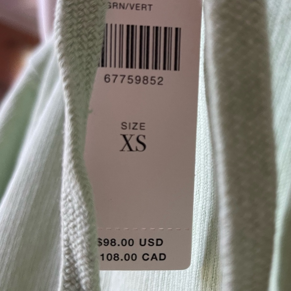 Anthropologie NWT 100% Cotton size XS yet oversized fit soft hoodie - Picture 3 of 15